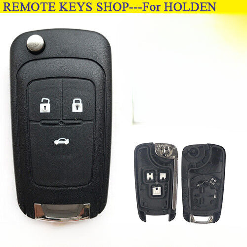 3 Button for Holden Barina Cruze Trax Remote Flip Key Shell Case /Enclosure