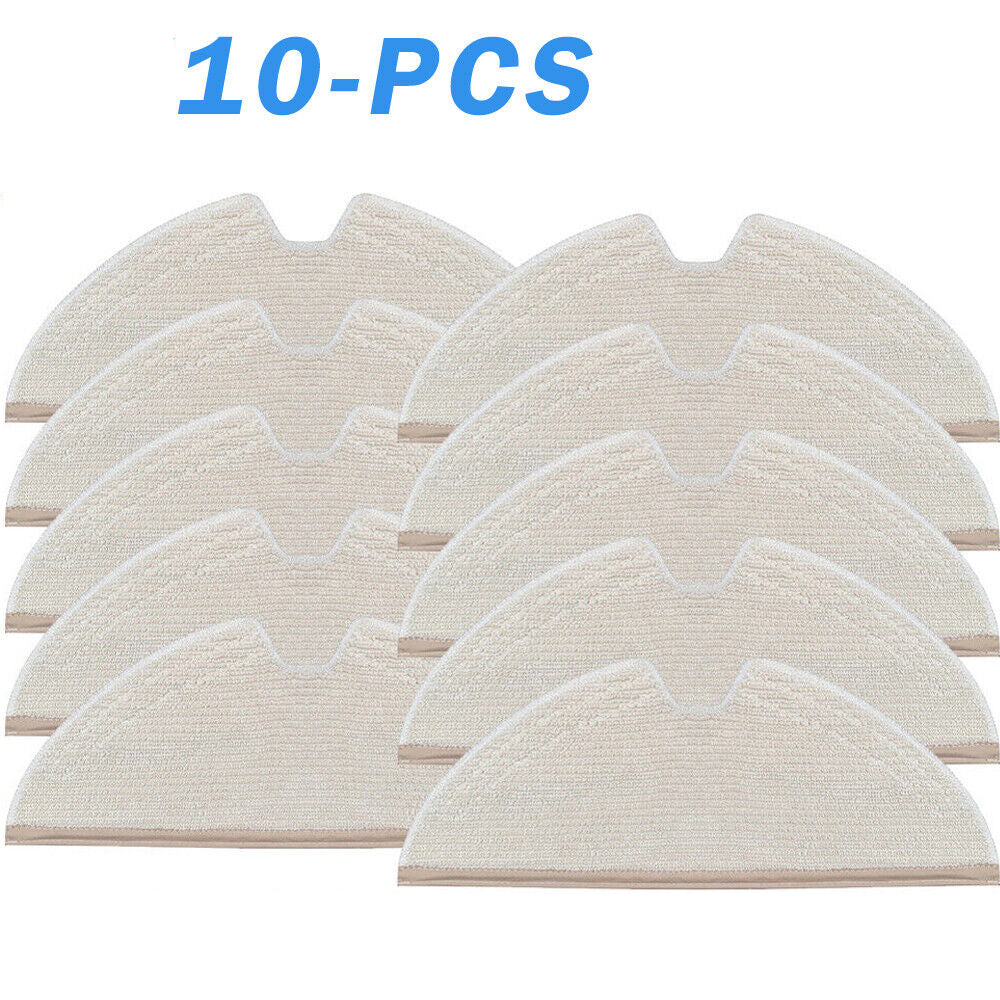 10Pcs Mop Cloth Pads for Roborock S5 S6 Q7 S5 Max S6 Pure Q7 Max+ Vacuum Cleaner