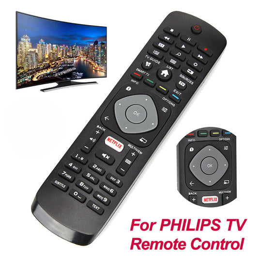 Replacement Remote Control For PHILIPS TV For NETFLIX APP HOF16H303GPD24