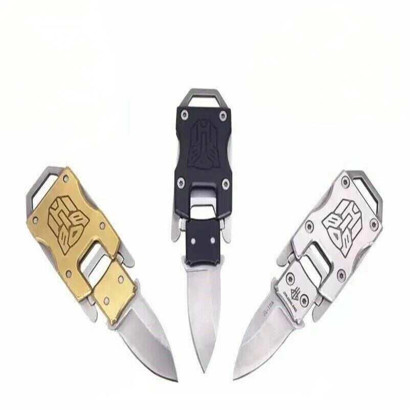 Transformer Pocket knife Small Mini hunting blade camping Tool EDC Box Cutter