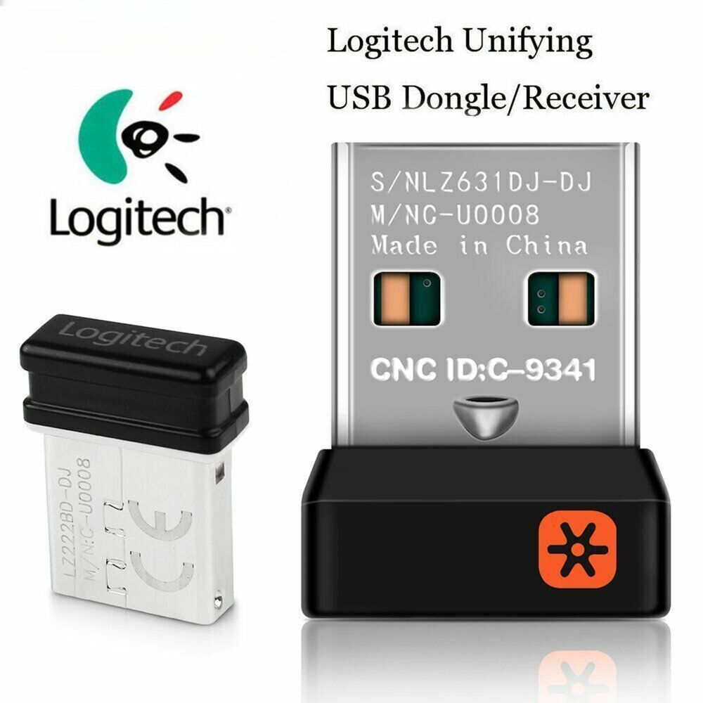 For Logitech Keyboard Mouse Replacement Wireless Unifying USB Receiver Dongle