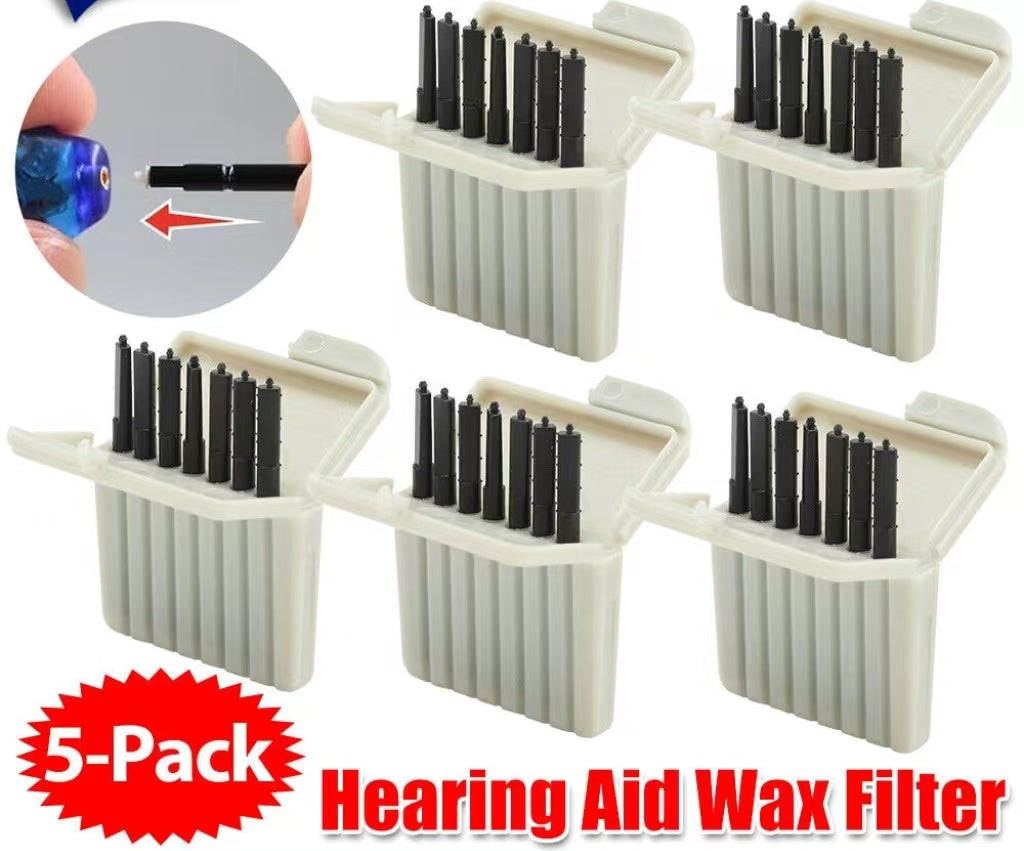5PACK Hearing Aid Filters Cerustop Wax Guards Dustproof Prevents Earwax Guard