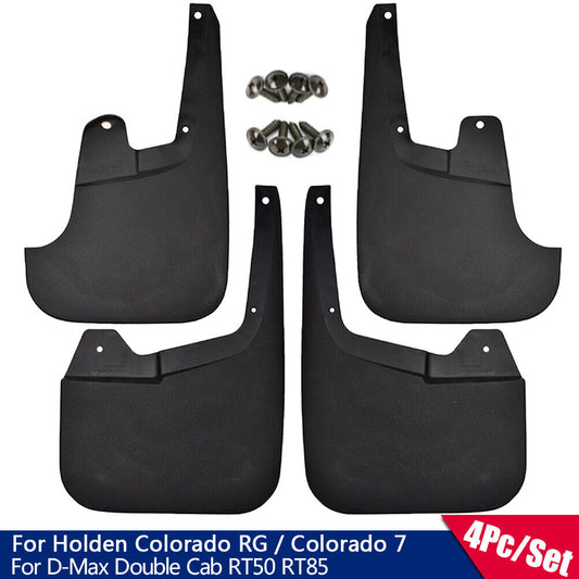 Mud Flaps For Holden Colorado RG 7 Isuzu Dmax Splash Guards Mudguards Mudflaps