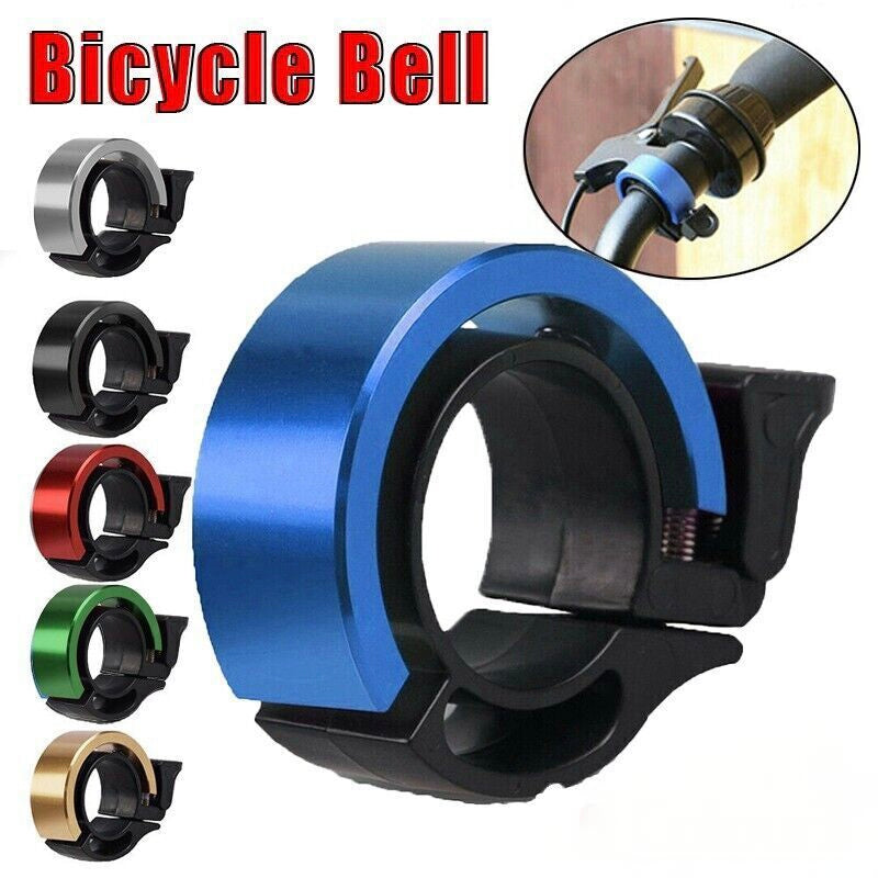 New Mountain Bike Bell O Shape Slim Style for adults and kids bikes many colours