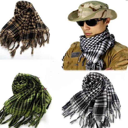 KeffIyeh Tactical Face Mask Shemagh Neck Scarf Palestine Military Arab ArmyKeffIyeh 战术面罩 Shemagh 围巾巴勒斯坦军事阿拉伯军队