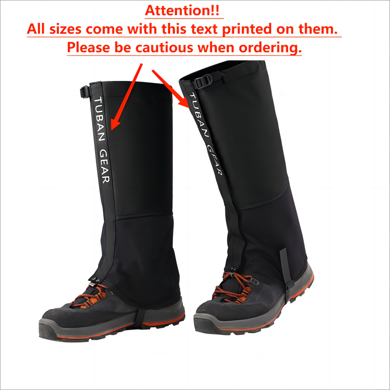 Outdoor Waterproof Hiking Boots Leg Protecte Gaiters Cover Snake Waterproof Boot