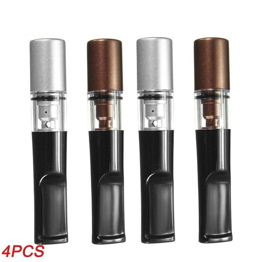 4x Reusable Cigarette Smoking Holder Filter Tip Tobacco Pipe Cleaning Tar Block