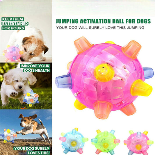 Jumping Activation Ball for Dogs Durable Reusable Cute for Dogs Funny Toys