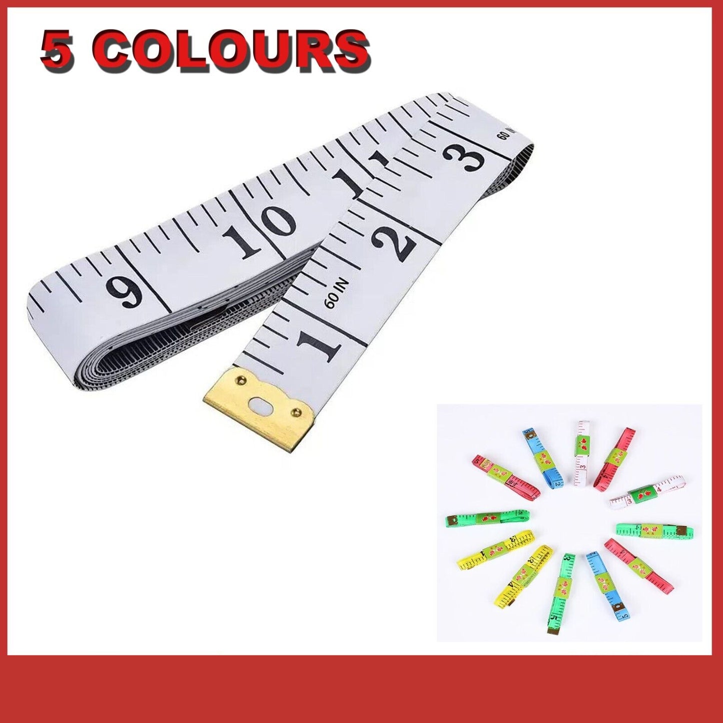 Soft Ruler Measure Tape Sewing Tailor Body Measuring Tape Flexible 1.5M 60"