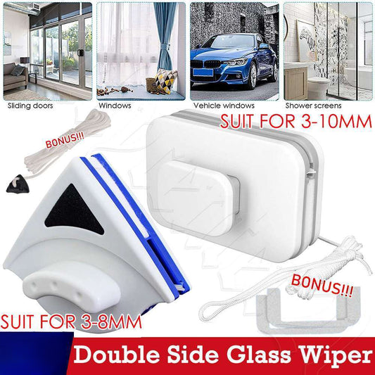 Magnetic Window Glass Cleaning Tool Double Side Glass Cleaner Brush Car Tool