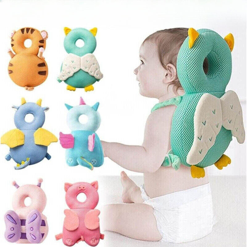 Baby Head Protector Cushion Toddler Head Protection Pad Pillow Baby Backpack