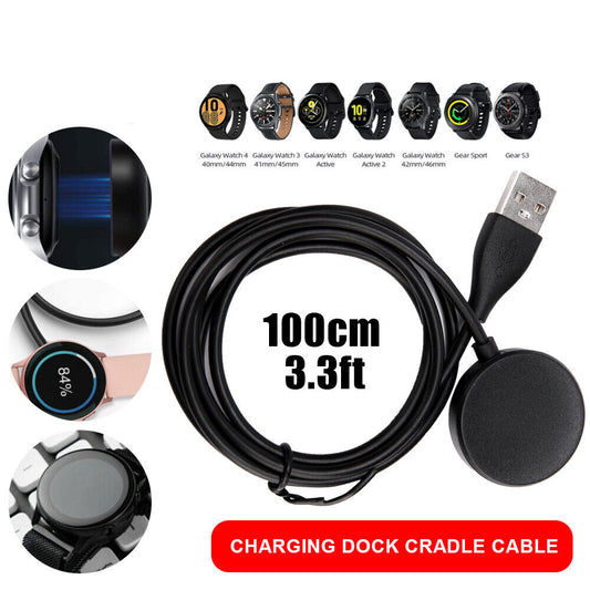 USB Charger Wireless Charger Replacements for Samsung Galaxy Watch 4 Smart Watch