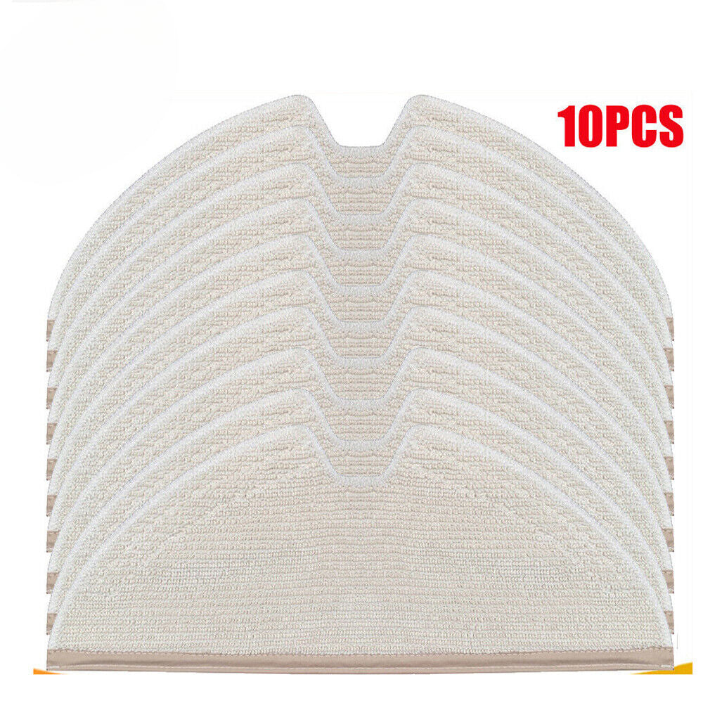 10Pcs Mop Cloth Pads for Roborock S5 S6 Q7 S5 Max S6 Pure Q7 Max+ Vacuum Cleaner