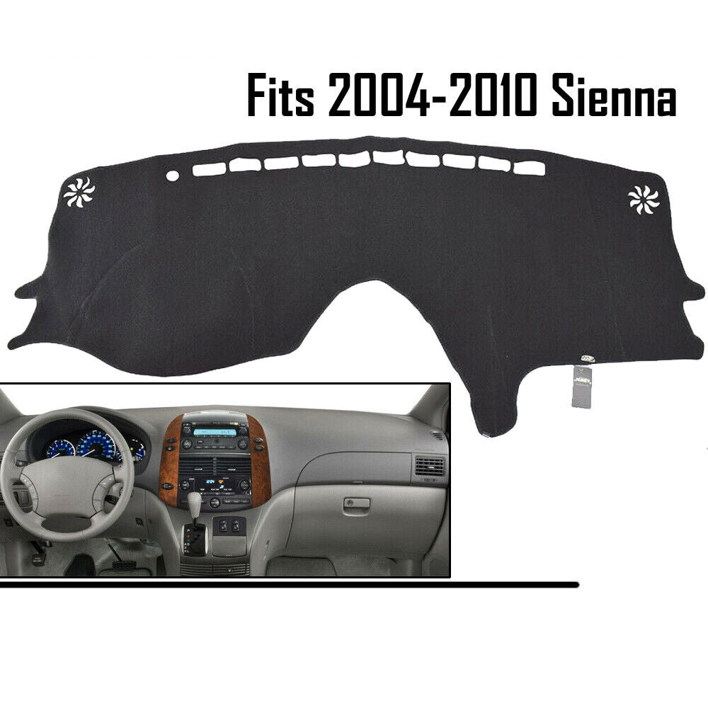 For Toyota Sienna 2004 - 2008 2009 2010 Car Dashboard Cover Dashmat Dash Mat Pad