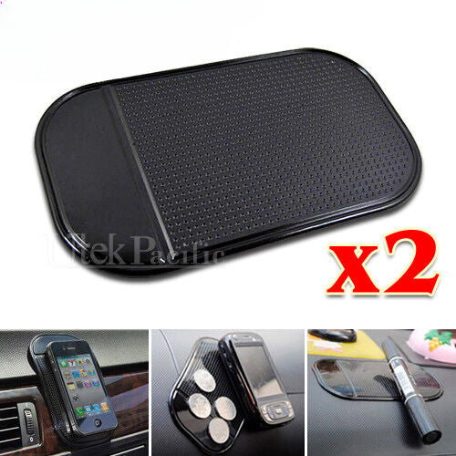 2x CAR Dashboard Anti-Slip Mat Non-Slip Sticky Pad GPS Mobile Phone Holder