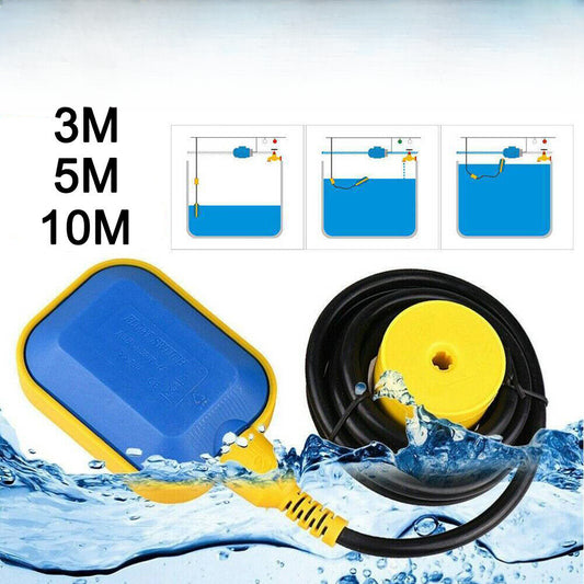 3/5/10M Tank Water Level Controller Float Switch Automatic Water Pump Regulator