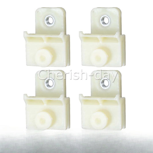 4PCS DOOR GLASS WINDOW TRACK CLIPS FITS ISUZU D-MAX HOLDEN / COLORADO RODEO