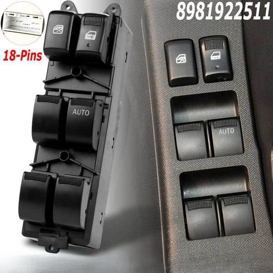 Power Master Window Switch for ISUZU DMAX 4 Door MU-X 2012-2019 Driver Control