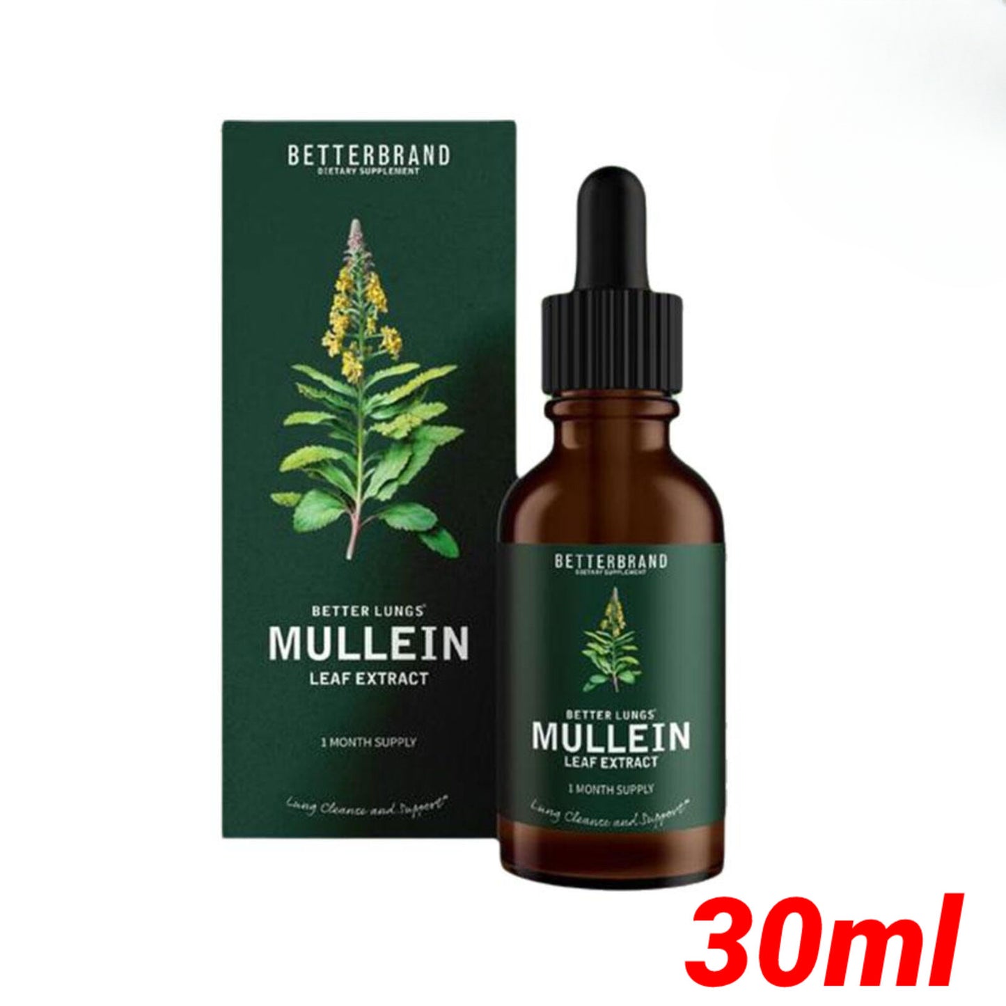 Mullein Leaf Drops Lung Purification Healthy Breathing ForRespiratory Function