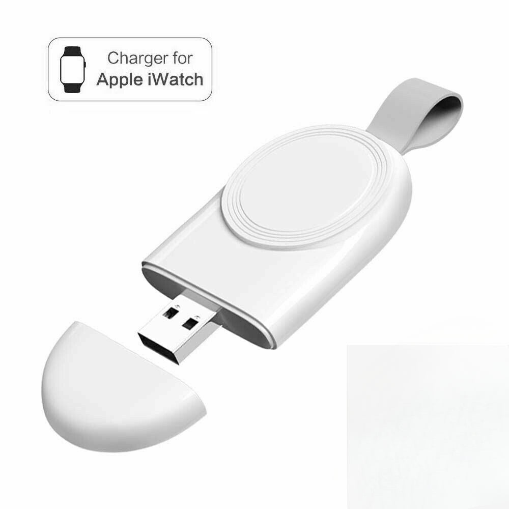 Portable Wireless Charger USB Dock For Apple Watch iWatch Series 6 5 4 3 2 1 SE