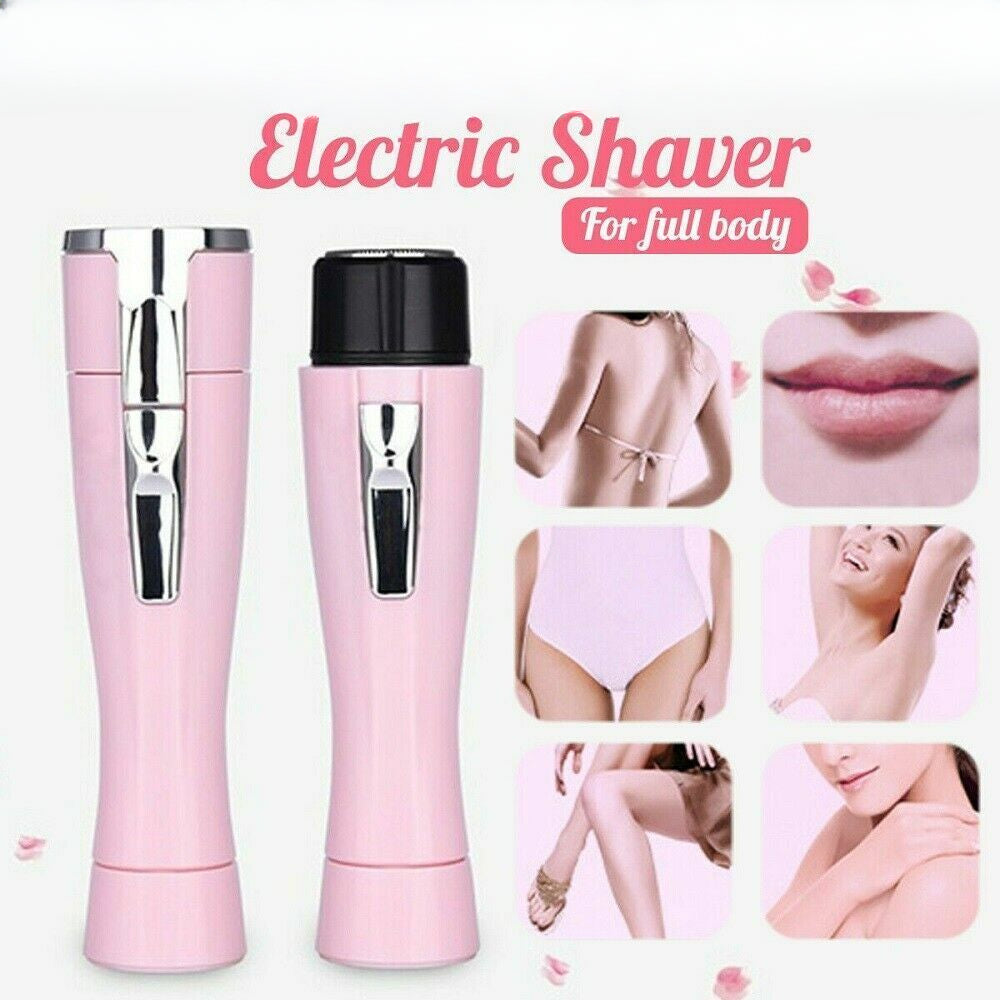 Women’s Facial Electric Shaver Hair Remover Trimmer Body Face Leg Bikini Armpit