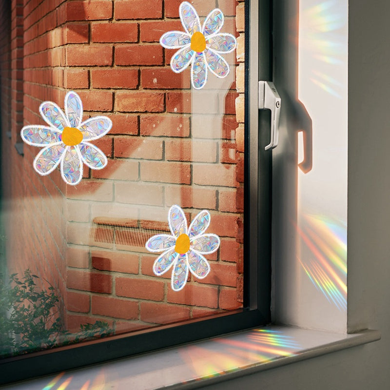 Wall Sticker PVC Electrostatic Glass Sticker for Window Suncatcher Rainbow3513