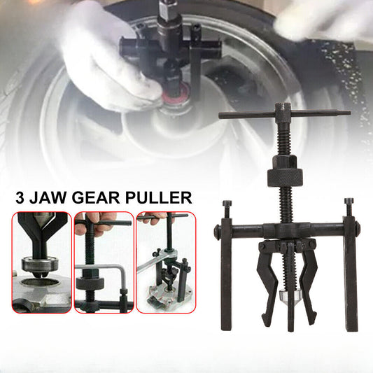 3 Jaws Bearing Puller Bushing Remover Kit Heavy Duty Wheel Gear Extractor Torque