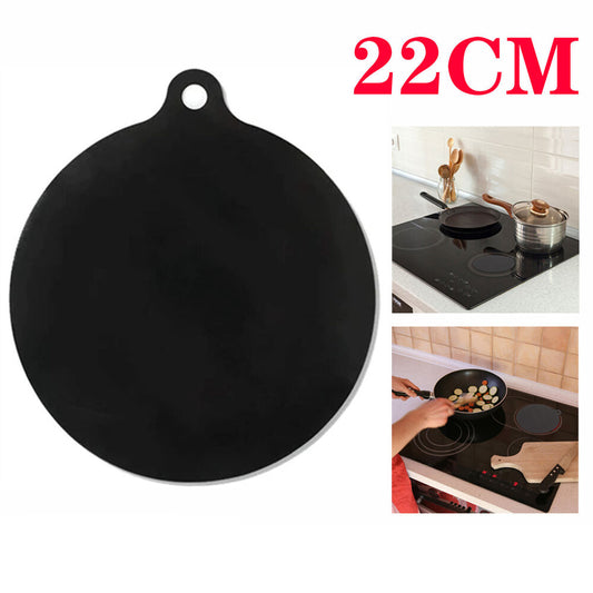 Reusable Induction Cooktop Mat Protector Silicone Heat Insulation Pad Nonslip