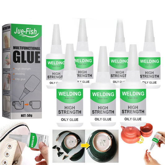 3PCS Welding High-Strength Oily Glue - Uniglue Universal Super Glue 30g/50g