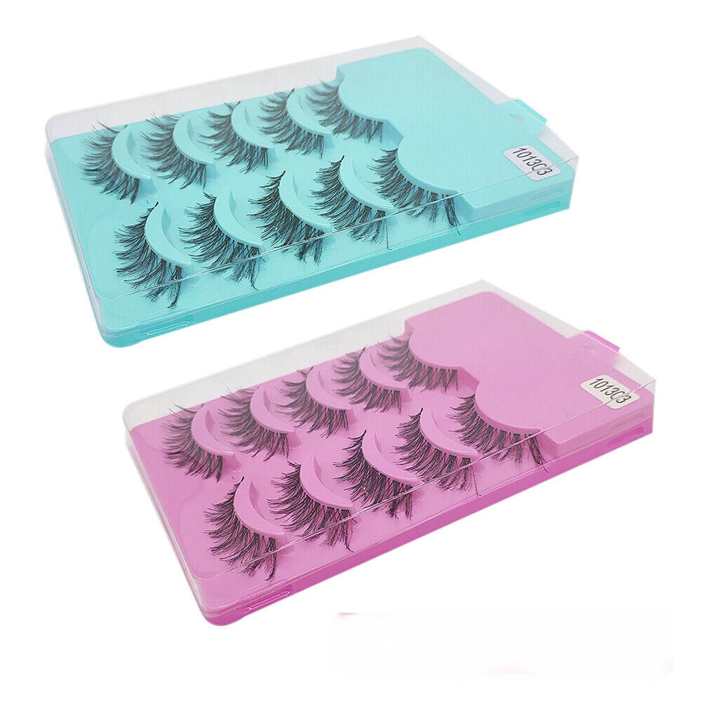 3D Natural Thick Fake False Eyelashes Extension Eye Lashes Makeup