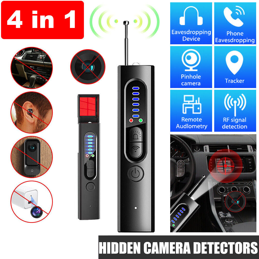 Hidden Camera Detector Bug Finder Anti Spy GPS Tracker Scanner