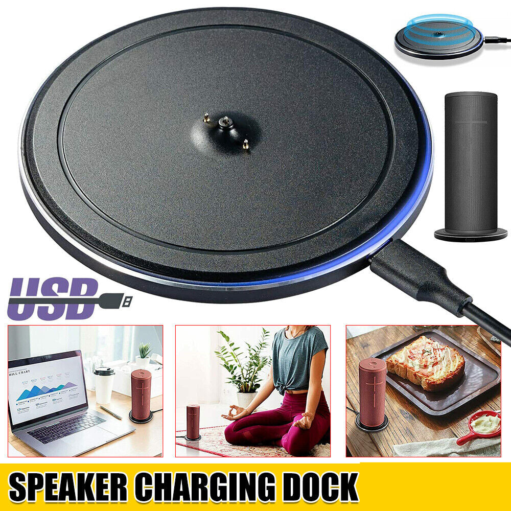 USB Charger Charging Dock Pad For Speaker Ultimate Ears UE Boom 3/ Megaboom 3