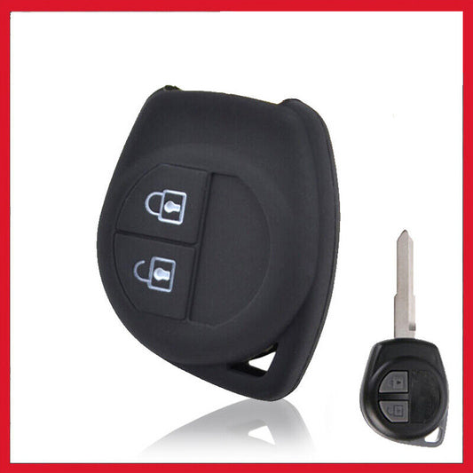 Silicone Key Fob Cover Case For Suzuki Jimny Swift Splash Alto Vitara SX4 APV