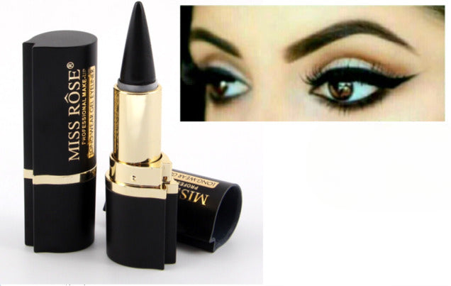 MISS ROSE Long-Lasting Waterproof Black Eyeliner Kajal Eye Liner