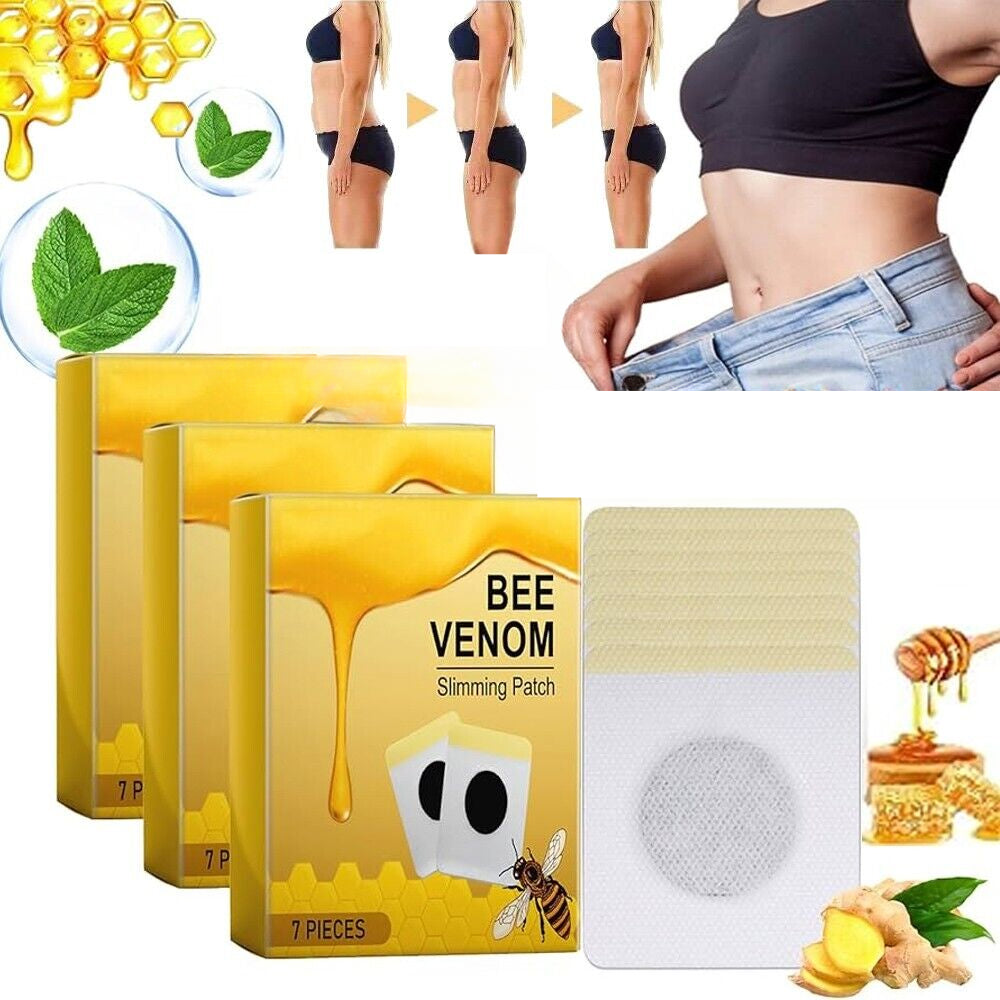 35PCS Bee Venom Lymphatic Drainage and Slimming Patch for Women & Men Body Slim