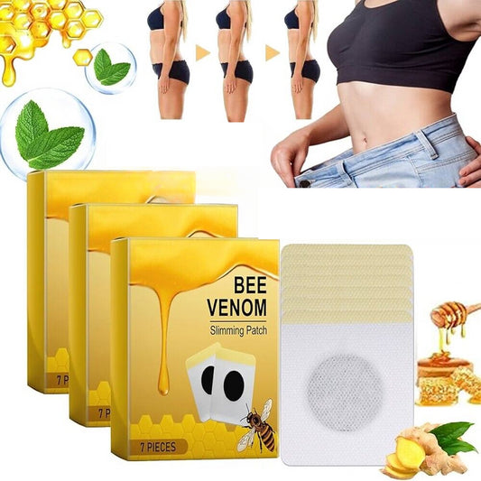 35PCS Bee Venom Lymphatic Drainage and Slimming Patch for Women & Men Body Slim