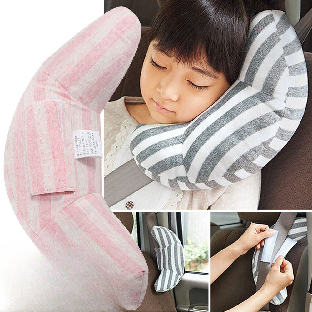 Shoulder Cushion Cover Pad Child Padded Kids Seat Belt Pillow Car Safety Strap