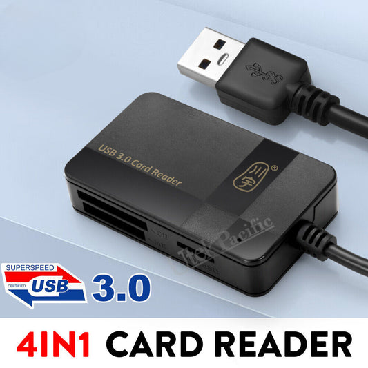 USB 3.0 All In One Multi Memory Card Reader CF Micro SD HC SDXC TFLASH MS