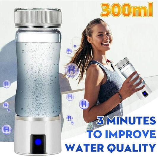 300ml Hydrogen Water Bottle 3000PPB Hydrogen Water Machine For Office Exercise