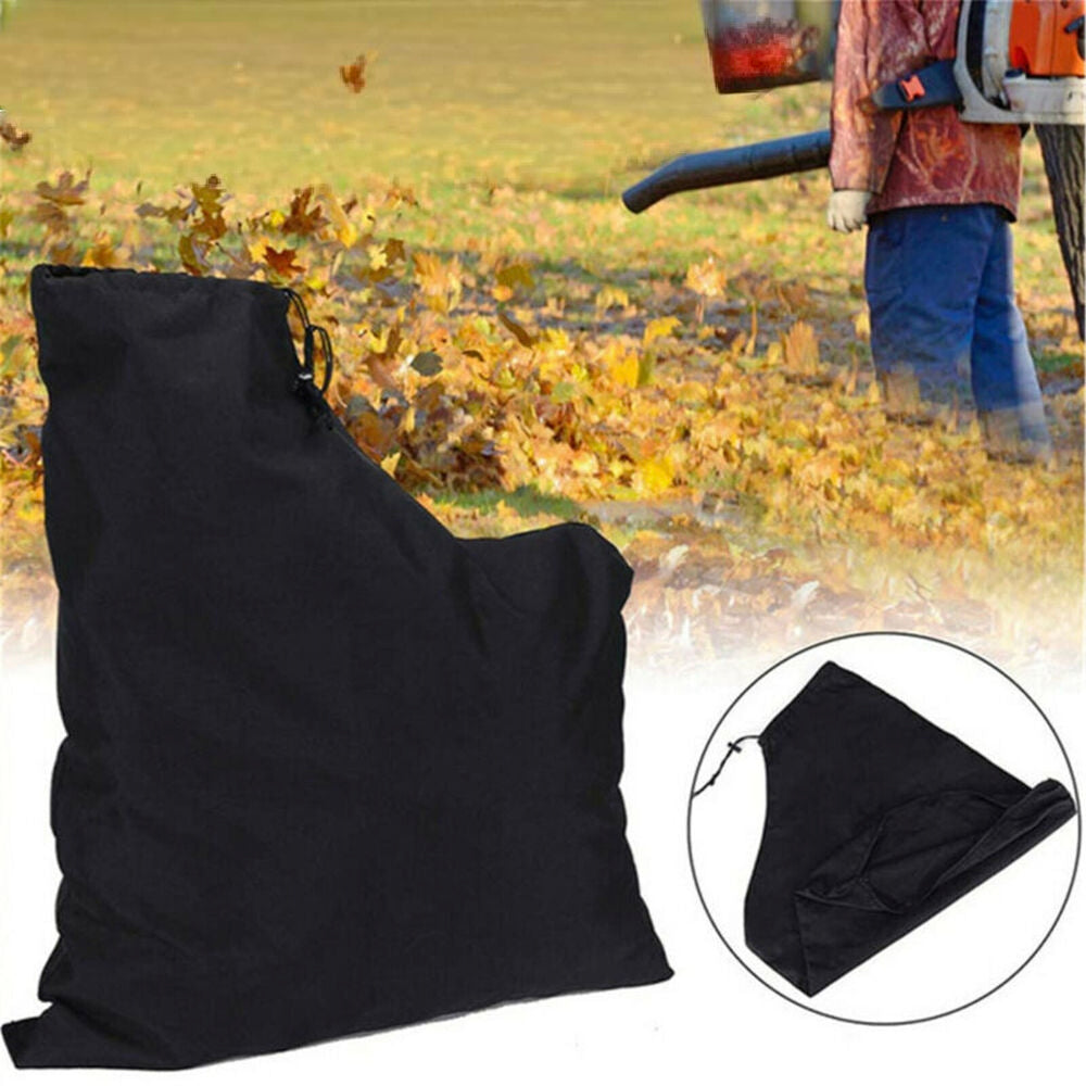 Replacement Black Zip Leaf Blower Vacuum Bag Garden Lawn Leaves Storage Bags