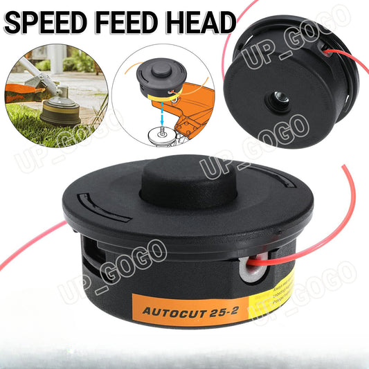 M10 x 1.0 Bump Feed Trimmer Head For Stihl FS55 FS70 FS80 FS90 FR85T FS110 FS130