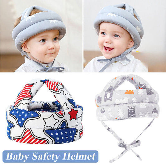 Infant Baby Safety Helmet Kids Head Protection Hat Harnesses Cap Toddler Walking