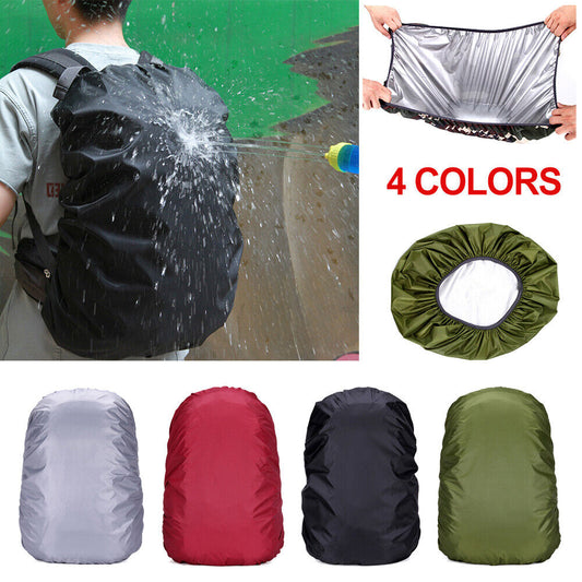 2PCS Travel Backpack Rain Cover Hiking Bag WaterProof Dust Rain Outdoor Rucksack