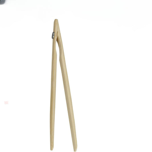 Avanti Bamboo Toast Tongs with Magnet, Natural Bamboo