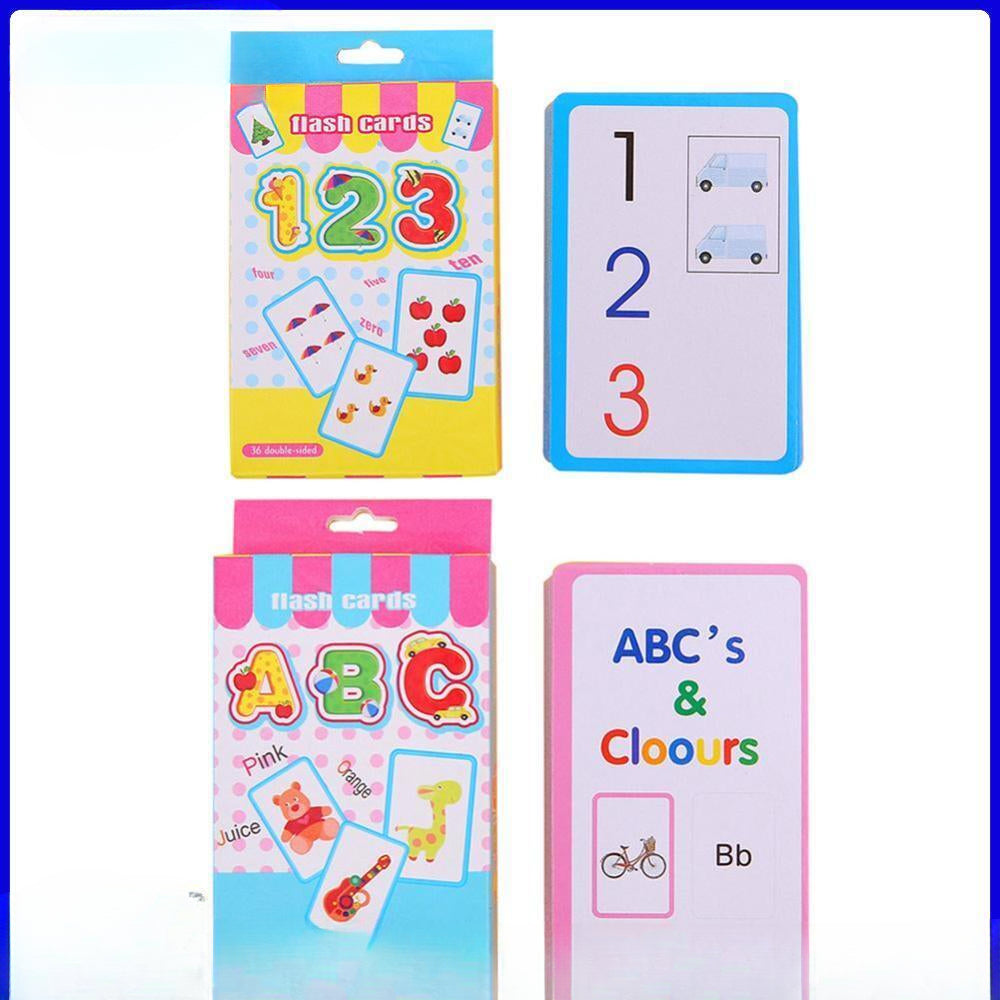 OZ ABC English Alphabet Card 123 Writing Card Kids Literacy Educational Toys