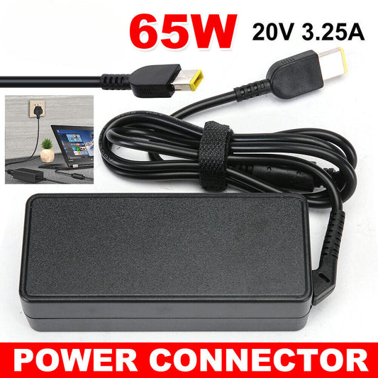 For Lenovo Thinkpad Laptop Charger 65W Power Adapter ADLX65NLC2A ADLX65NCC3A