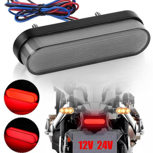 Universal Motorcycle LED Brake Stop Tail Light Rear Lamp For ATV UTV Dirt Bike