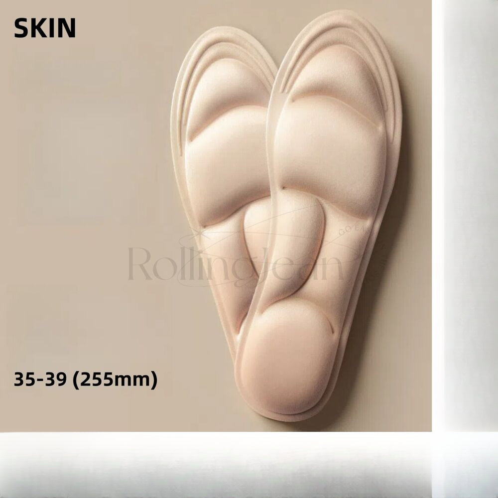 5D Memory Foam Insoles Inner Sole Insert Air Cushion Heel Foot Shoe Pads Unisex