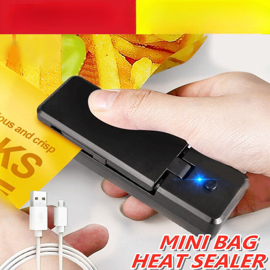 Handheld mini Heat Sealer Poly Bag Sealing Machine Food Portable Plastic Small