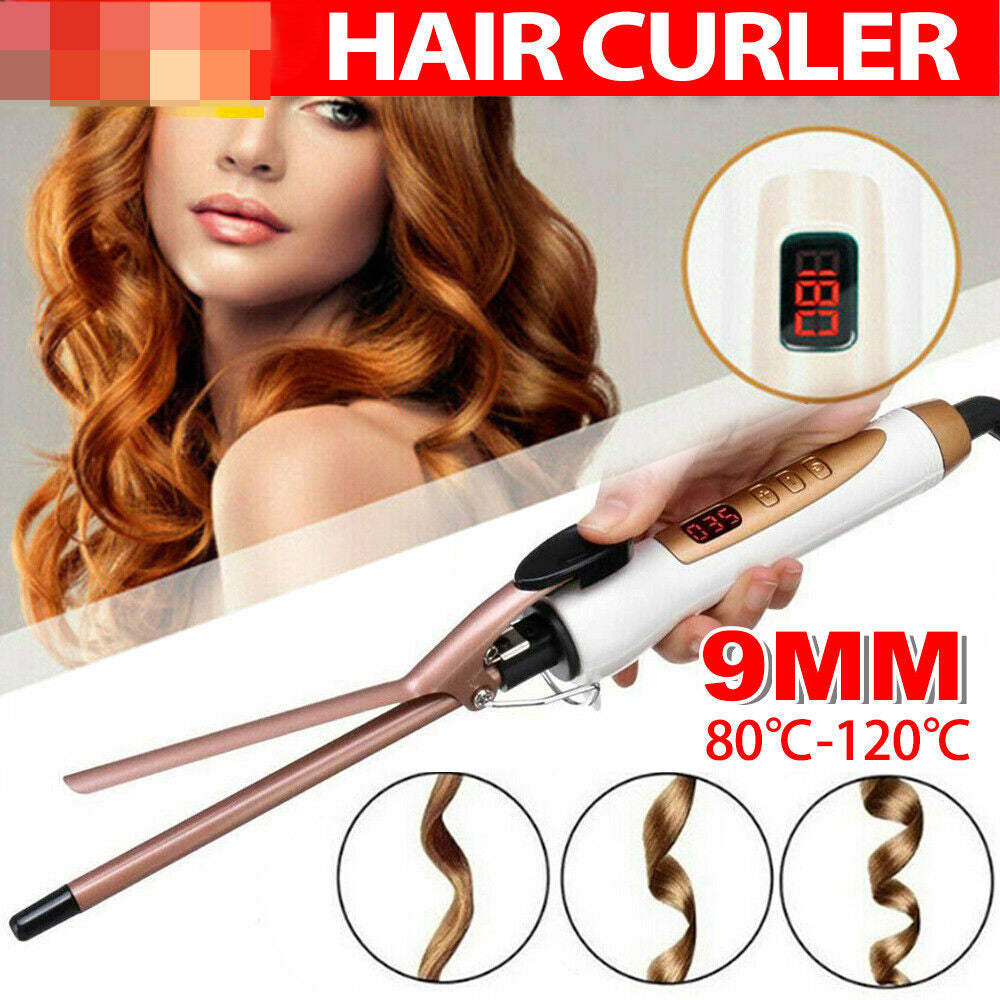 Mini Portable Curling Iron Ceramic Hair Curler Hair Curling Tool Styling Beauty